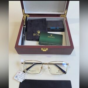 Vintage Rolex Titanium Eyeglasses
Full Set with Original Case